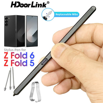 Hdoorlink S Bút Cho Samsung Galaxy Z Fold 6 5 Bút Cảm Ứng Màn Hình Bút Chì Cảm Ứng Có Thể Thay Thế Đầu Không Cần Bluetooth