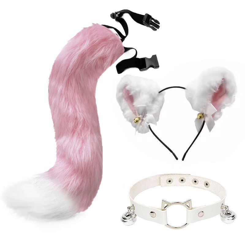 Tai Mèo Đuôi Cosplay Bộ Truyện Tranh Băng Đô Đuôi Sang Trọng Trang Sức Ngày Lễ Đạo Cụ Dự Tiệc | BigBuy360 - bigbuy360.vn