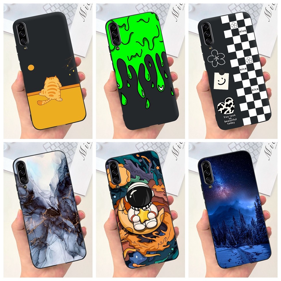Ốp Cho Samsung Galaxy A90 5G Ốp Lưng Thẩm Mỹ Mèo Dễ Thương Thời Trang Thoáng Mát Silicon Ốp Lưng Cho