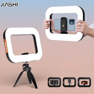JIASHI Phát sóng trực tiếp vòng cầm tay chuyên dụng lấp đầy ánh sáng máy tính để bàn di động chụp ảnh di động