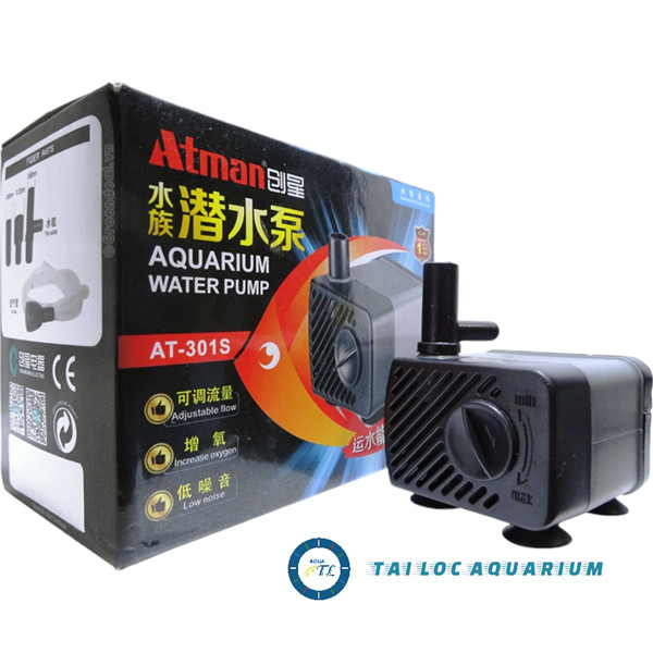 Máy bơm chìm bể cá Atman 301s (2.5w - 200l/h)