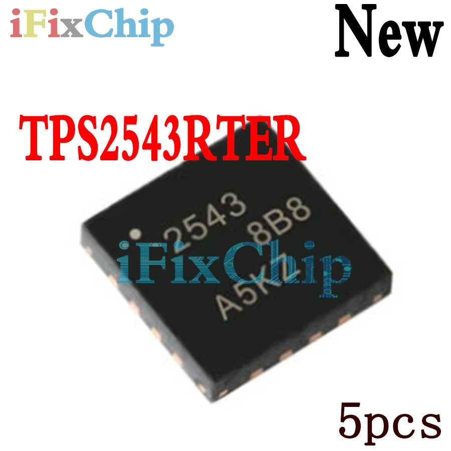 Bộ 5 Thương Hiệu Mới TPS2453RTER TPS2543 2543 QFN