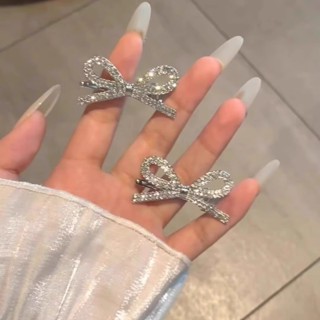 Thời Trang Bling Zircon Nơ Kẹp Tóc Nổ Kẹp Công Chúa Mũ Phụ Kiện Tóc