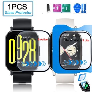 Dành Cho Redmi Watch 5 / 4 Active & Lite Kính Cường Lực Bảo Vệ Màn Hình Cho Xiaomi Watch S4 / S3 MI Band 9 / 8 Pro Redmi Band 3 Phim Bảo Vệ Đồng Hồ Công Cụ Lắp Đặt Tự Động Căn Chỉnh