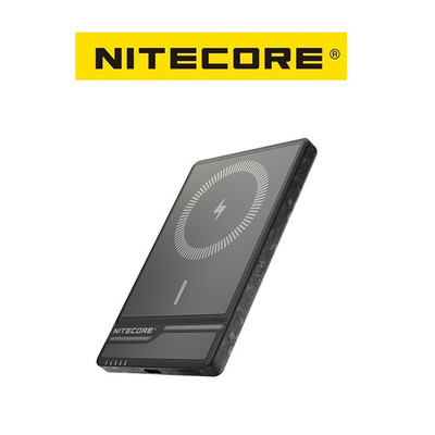 Sạc dự phòng không dây NITECORE NW5000 5000mAh Sợi Carbon ép, siêu mỏng, nhẹ