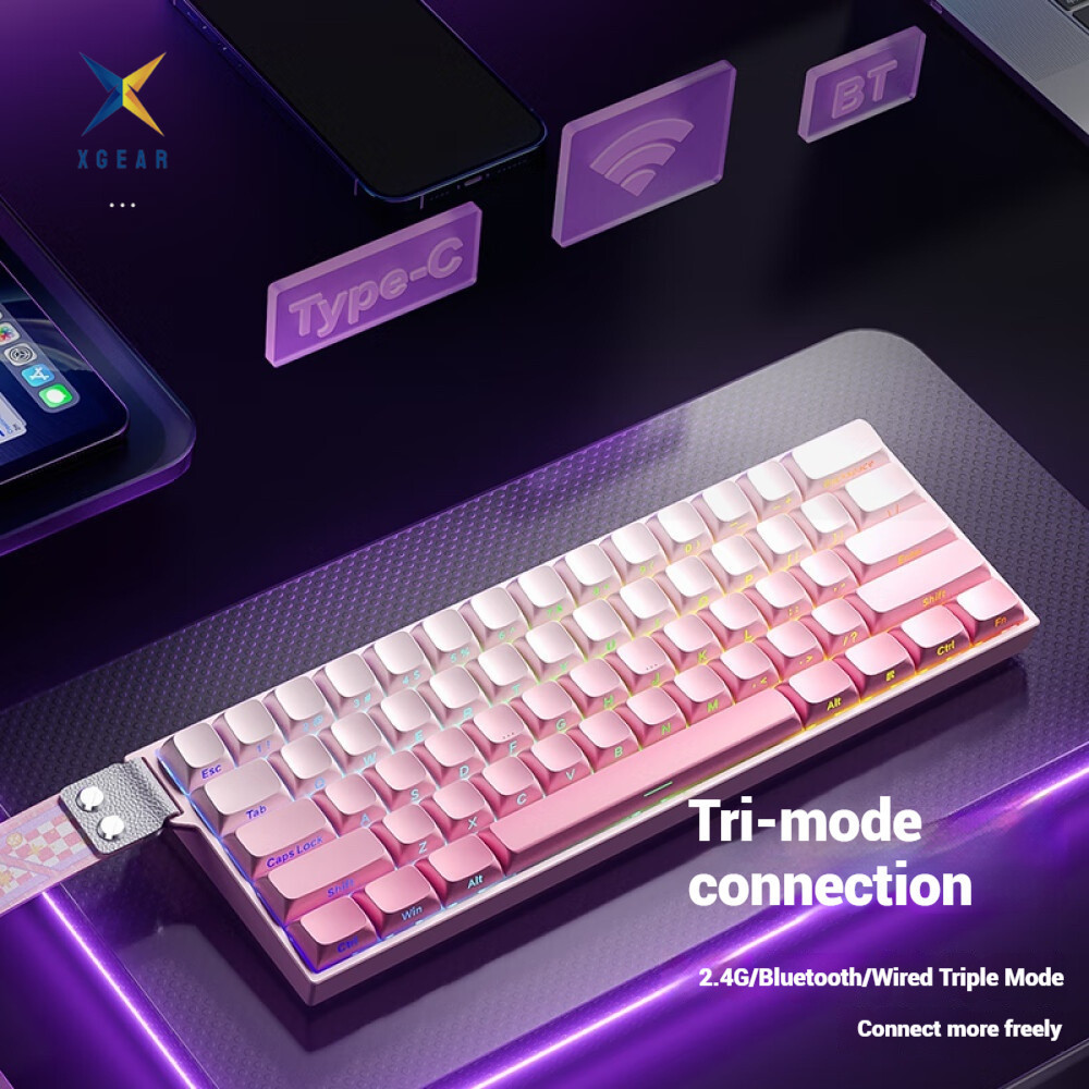 AULA MINI60 - Bàn phím cơ gaming Aula Mini60 HE 3 Modes 8K | BigBuy360 - bigbuy360.vn