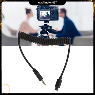 Washington057 Điều Khiển Từ Xa Màn Trập Nhả Cáp 3.5 Mm 2.5 Mm Camera Flash Phát Hành Mùa Xuân Cáp Phù Hợp Cho Máy Ảnh Fujifilm GFX X-PRO X-T X-E X Series