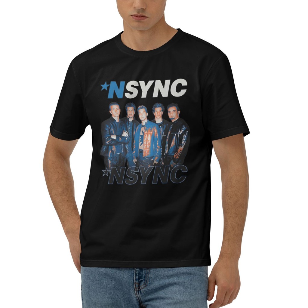 Áo thun nam ngày lễ tình nhân Áo thun Cotton Nsync