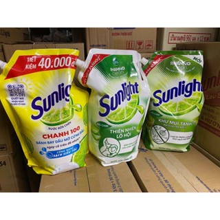 Nước Rửa Chén Bát Sunlight Thiên nhiên | Túi 3.5kg/3.3kg