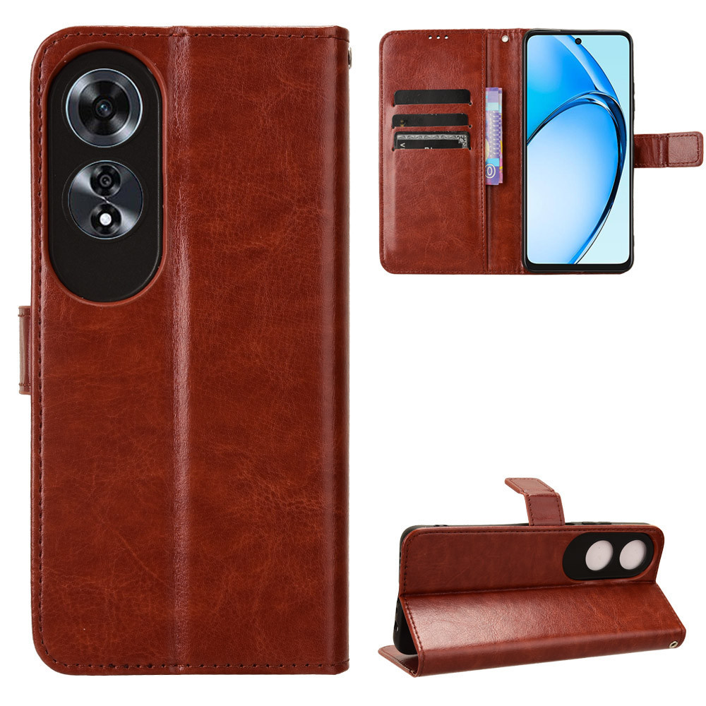 Dành Cho OPPO A58 4G A58x A1x A2x 5G CPH2577 PHJ110 PJU110 Ốp Lưng Ví Da PU Ốp Lưng Cho OPPO A78 5G 