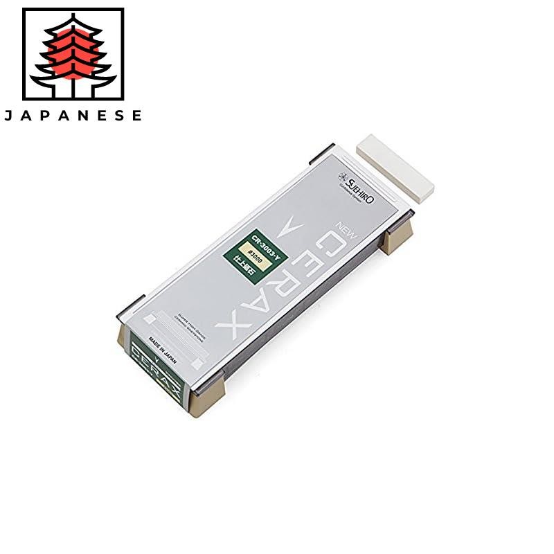 [Direct from JP]Ceramic Sharpening Stone #3000 with Base CR-3003Y