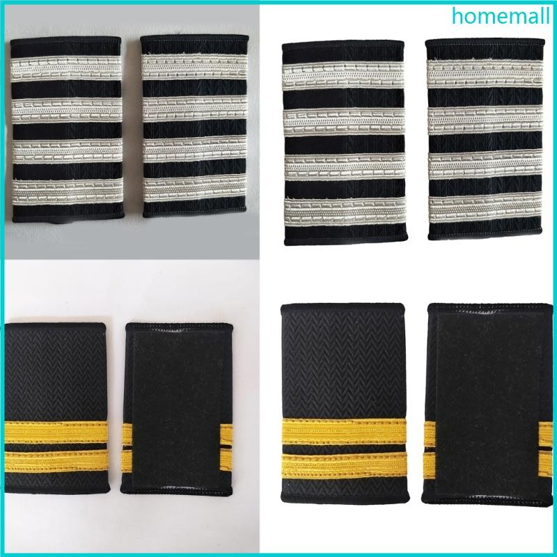 Ho Đồng phục phi công chuyên nghiệp Epaulets Aviators Đồng phục bảng vai Đạo cụ sân khấu