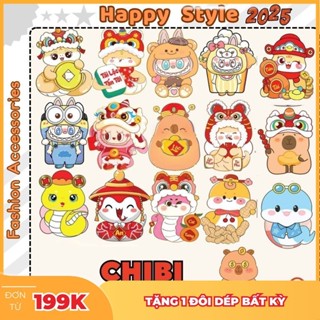  Bao Lì xì LABUBU CAPYBARA Ất Tỵ Phản Quang Loại Dày Đẹp Chipi Mẫu Mới 2025 TRANGBIHUE 