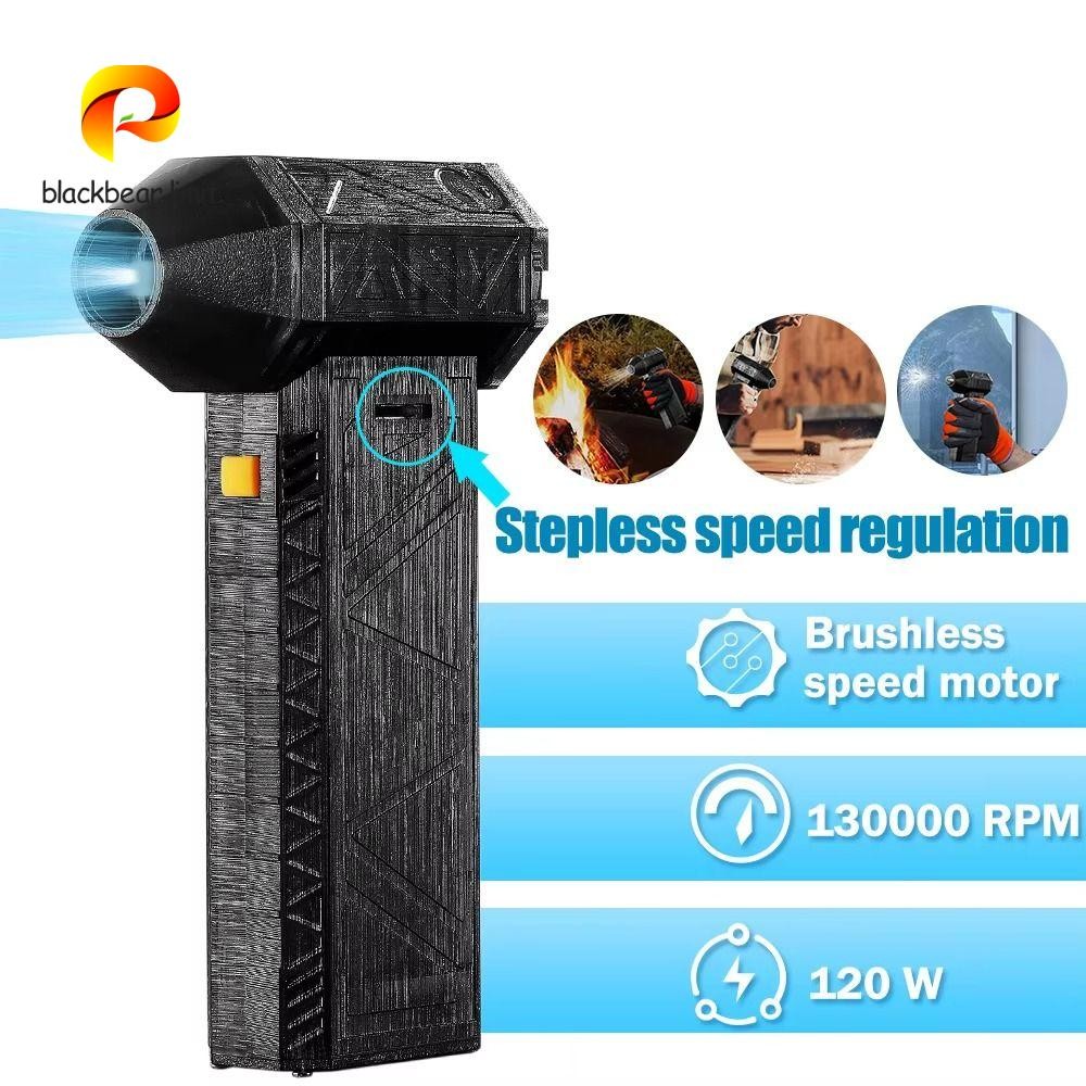 BLACKBEAR LIMIT Bạo lực Turbo Jet Fan Động cơ không chổi than Cắm trại hiệu suất cao
