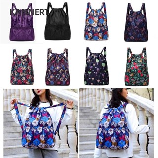 Túi dây rút KANNERT, Ba lô dung tích lớn bằng vải Polyester, Túi du lịch chống nước gấp nhẹ đa chức năng dành cho nữ