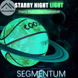 Plumhome Nightglow Basketball Pu Da Mềm Ngoài Trời Chống Mài Mòn Và Chống Trượt Bóng Rổ VN