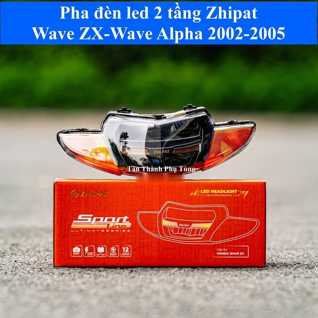 Pha đèn led 2 tầng Zhipat Wave ZX-Wave Alpha 2002-2005
