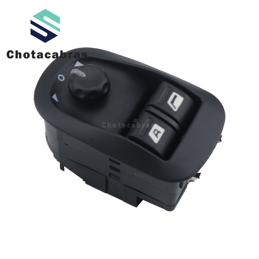 Thay thế OE 6554.WA 6554WA Công tắc cửa sổ điện chính màu đen cho Peugeot 206 206 CC 206SW 306 206 S