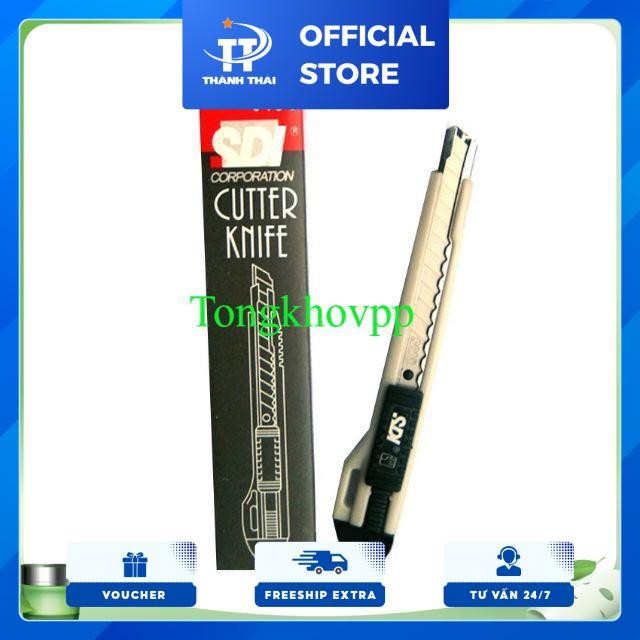 Dao rọc giấy nhỏ SDI 0404[ COMBO 12c]
