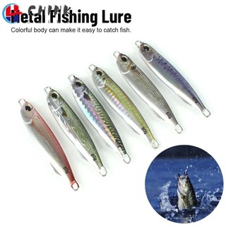 Chink Jig Mồi 30g / 40g Minnow Tây Ban Nha cá thu in hình cá thu Tây Ban Nha