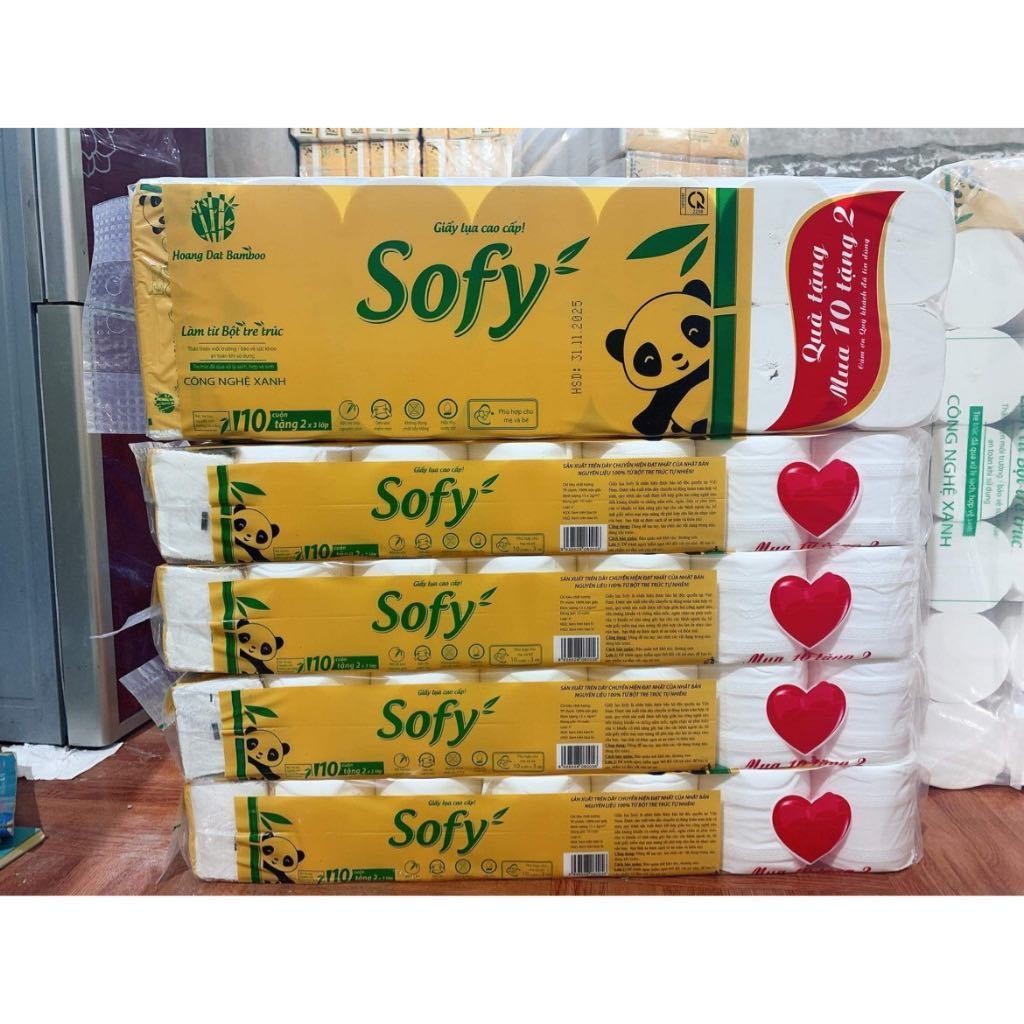 giấy vệ sinh sofy 3 lớp 12 cuộn