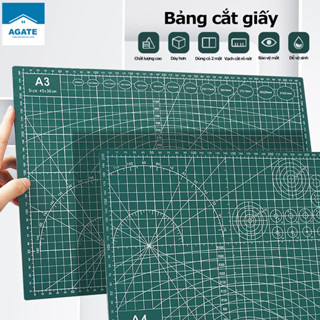  Bảng cutting mat khổ A2  Bảng kê cắt tự liền bảng kê thủ công Có sẵn ở cả hai bên Cắt lặp lại Có thể giặt toàn thân. 