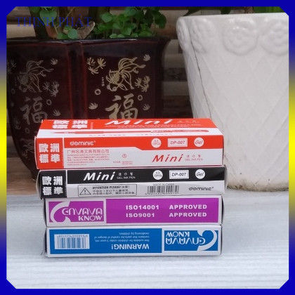 Bút Gel Mini xanh, đỏ, đen, tím  ( 1 cây ) (vpp Thinhphat)