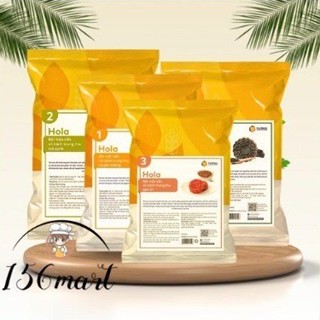 Bột Trộn Sẵn Vỏ Bánh Trung Thu Hola Farina Than Tre, Gạo Lứt, Trà Xanh 1kg