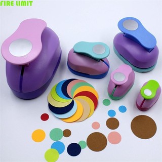 Fire LIMIT Circle Punch DIY Craft Paper Dập nổi Sharper Children Kid Toy Punching Maker
