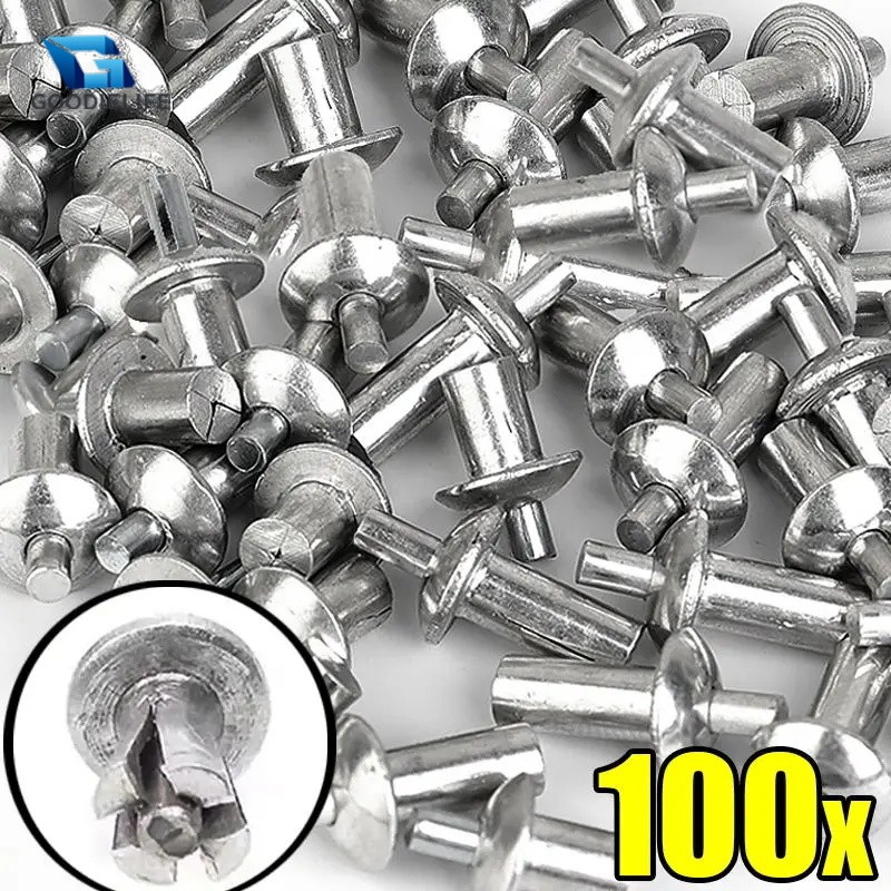 Đinh tán mở rộng hợp kim nhôm - Đinh tán mở rộng ổ đĩa búa Đầu đinh tán - Phụ kiện phần cứng cố định