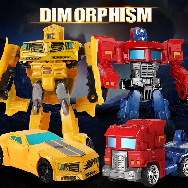 Trẻ Em Biến Dạng Đồ Chơi Hợp Kim Qingtian King Kong Bumblebee G1 Robot Ô Tô Có Vũ Khí Chất Liệu Hợp 