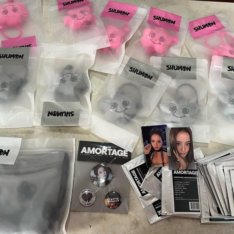 Jisoo Amortage MD - Shumon, Photocard Set