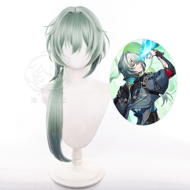 Bộ Cosplay Anaxagoras với Đồ Đầu và Tóc Giả, phù hợp Triển Lãm Truyện Tranh