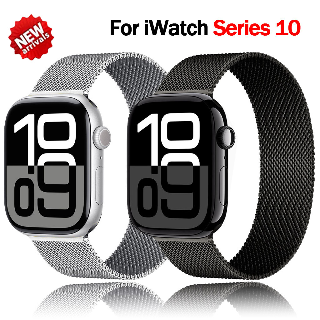 Dây đeo bằng thép không gỉ cho iWatch series 10 46 42mm Ultra1 / 2 49mm 45mm 44mm 40mm 41mm Vòng đeo