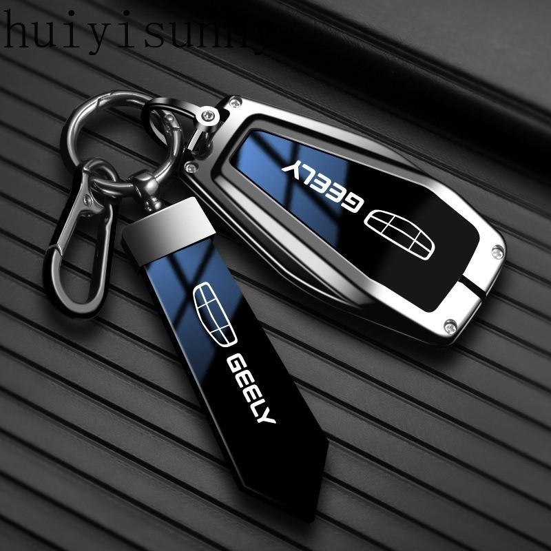 HYS Geely Coolray Chìa Khóa Okavango Móc Khóa Fob Ốp Lưng Giá Đỡ Vòng Geely Chìa Khóa Coolray 2019-2