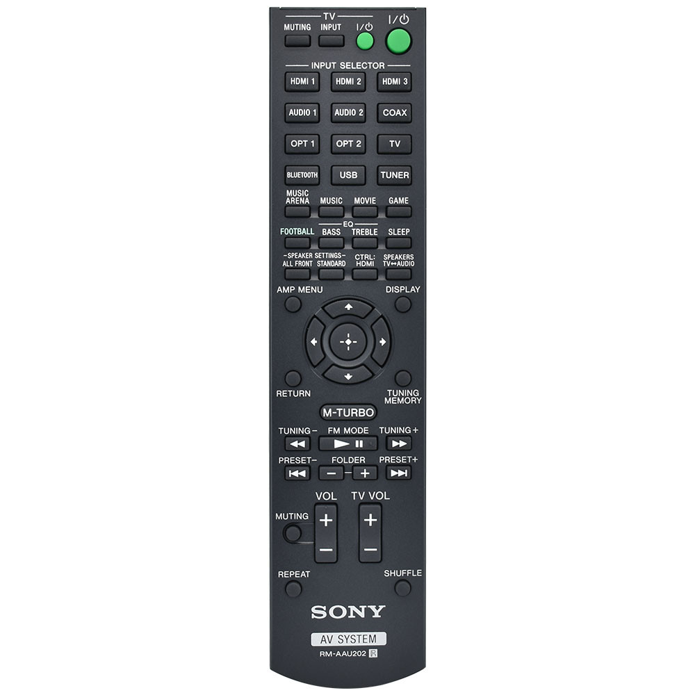 RM-AAU202 RM-AAU203 - Điều khiển remoto de repuesto tương thích con Sony Home Cinema System HT-M22 H