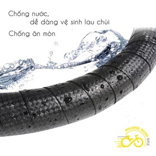 Dây quấn (Băng quấn) ghi đông xe đạp vân Carbon