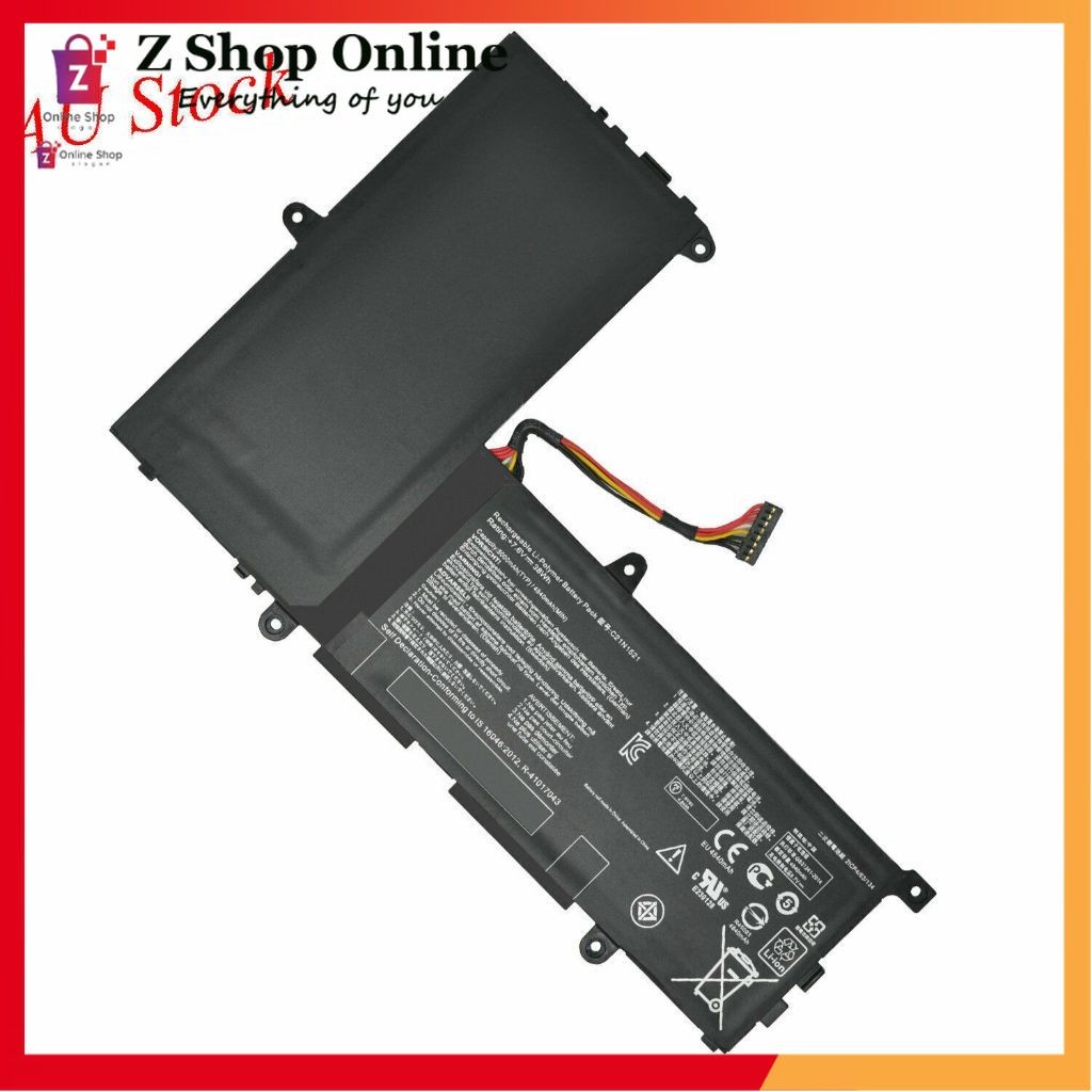 🎁 Pin Laptop Asus VivoBook E200HA E200HA-1A E200HA-1B C21N1521