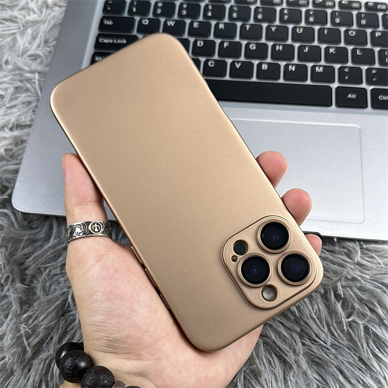 Ốp Điện Thoại Silicon Lỏng Sa Mạc Titan Vàng Sang Trọng Cho IPhone 16 15 14 13 12 11 Pro Max 16Plus Chống Sốc Với Vỏ Bảo Vệ Camera Vỏ Mềm Full Ốp Lưng Có Logo