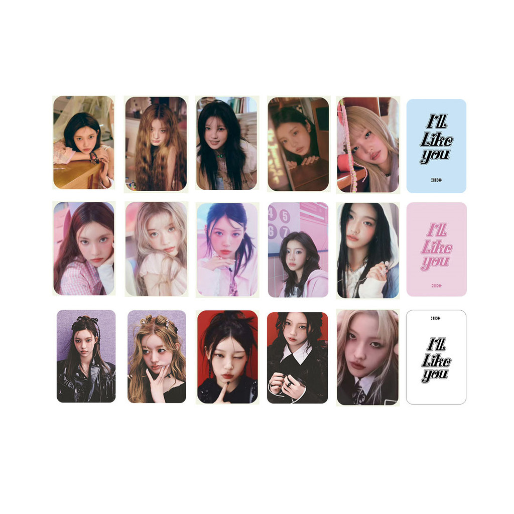 5-7 chiếc ILLIT I 'LL LIKE YOU Lomo Cards 2nd min Album BETWEET GLLIT HMV TOWER Photocard YUNAH MINJ