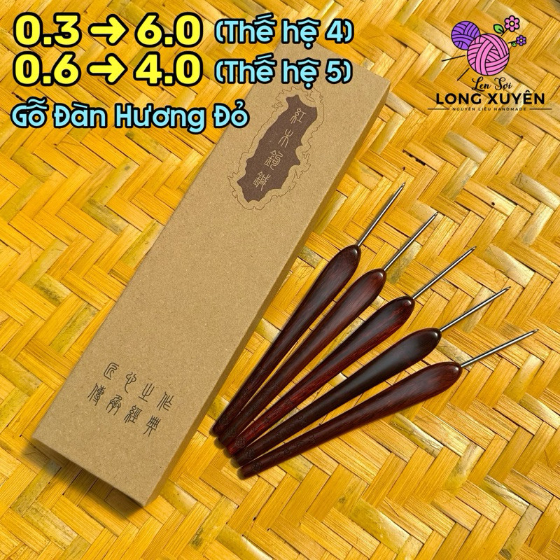   SẴN  Kim móc Thất Châm Phường đàn hương đỏ 