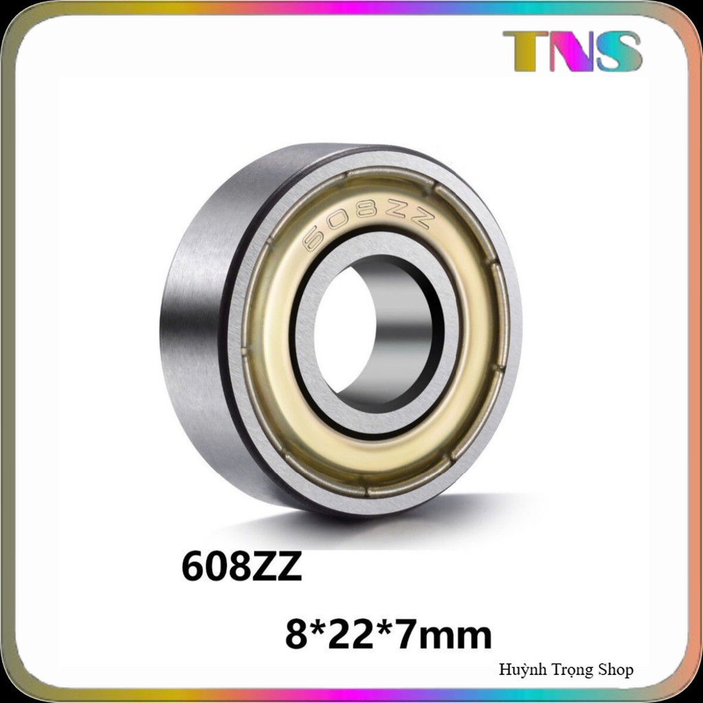 1 CHIẾC VÒNG BI 608 MỚI - LINH KIÊN THAY THẾ