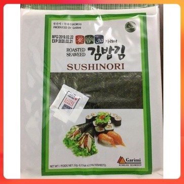 10 lá Rong biển Hàn Quốc cuộn cơm /  rong biển cuộn cơm / rong biển làm kimbap, gimbab SP01