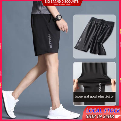 Quần Thể Dục Nam Ngoài Trời Năm Điểm Nhanh Khô Phong Cách Hàn Quốc Quần Short Chạy Bộ Plus Size Seluar Lelaki XX7313