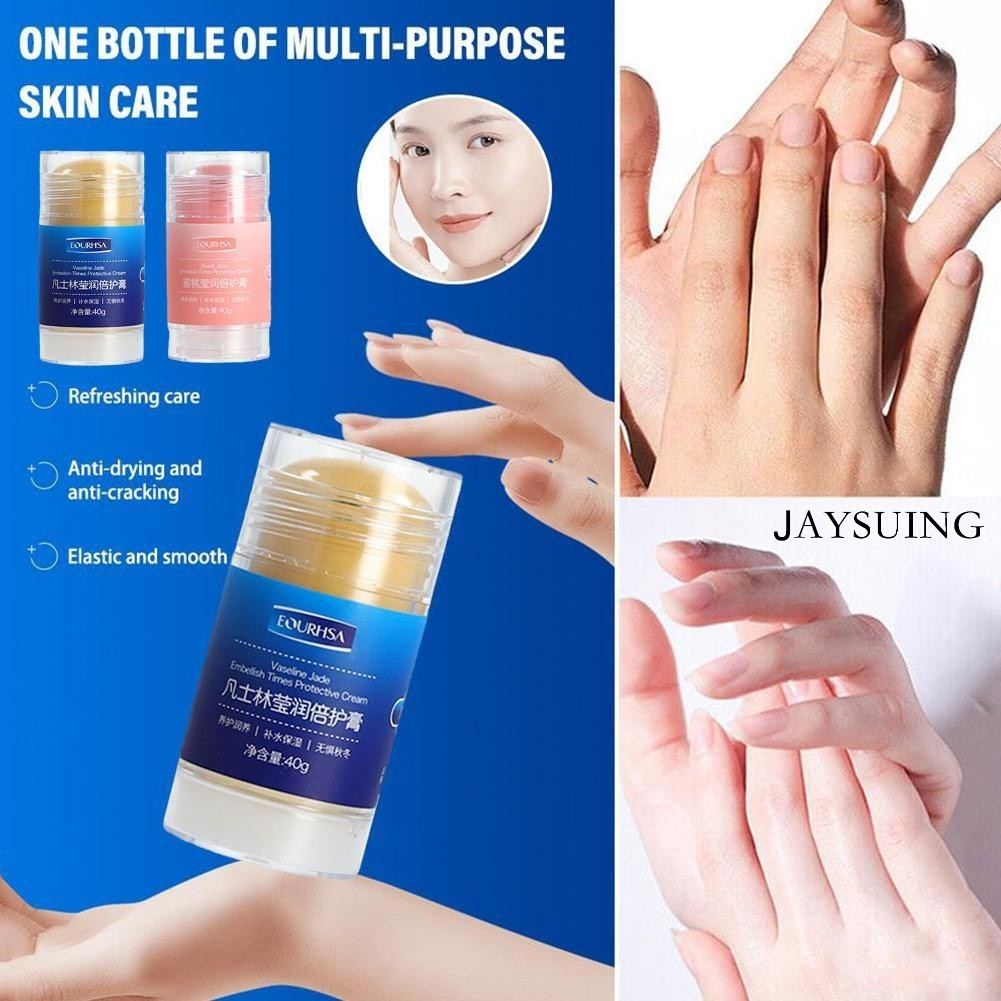 [Chất lượng chính hãng] Kem dưỡng da chân Vaseline Jaysuing Dưỡng ẩm chống nứt gót chân & kem dưỡng da tay Công thức dưỡng ẩm cường độ cao 60g