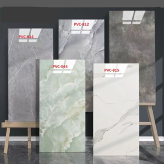 freeship COMBO 100 tấm miếng dán tường phủ nhựa PVC 3D  kích tấc 60x30cm tráng nhôm mặt sau xốp dán ốp tường pvc