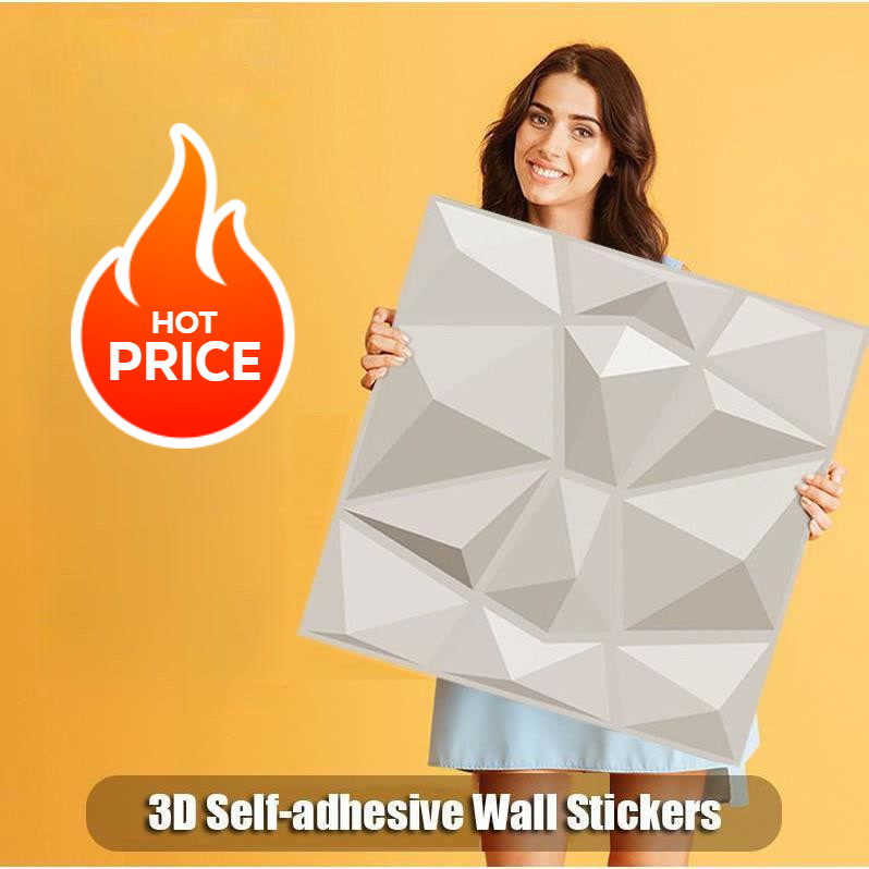 30cm Miếng Dán Tường Tấm ốp Tường 3D Decor Phòng Ngủ Vật Liệu Trang Trí