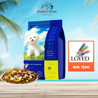 Thức ăn cho CHÓ dạng hạt trộn cùng thịt sấy khô DONGPET cao cấp chuyên dành cho chó kén ăn