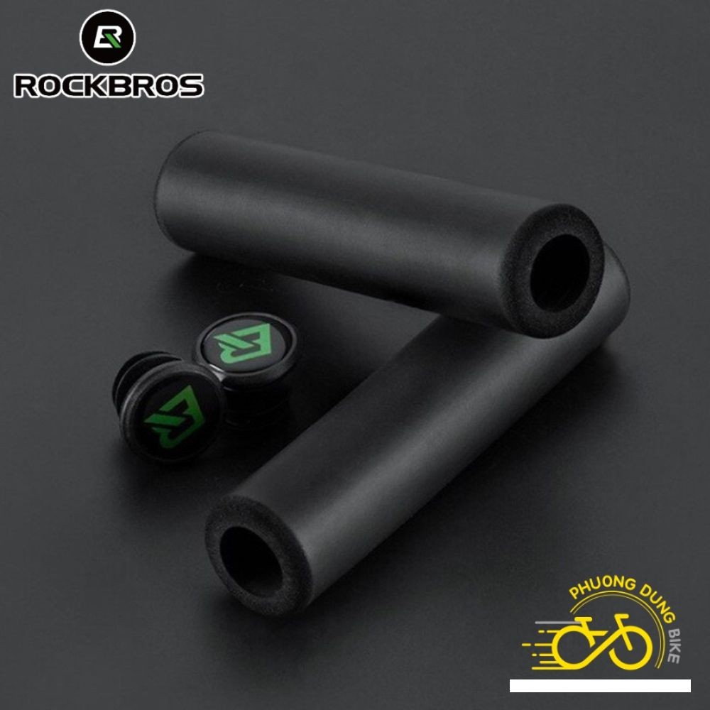 Tay nắm xe đạp su mềm bọt biển ROCKBROS