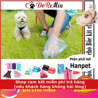 Túi hốt phân chó bốc kít túi nilon dùng bọc xẻng gắp phân